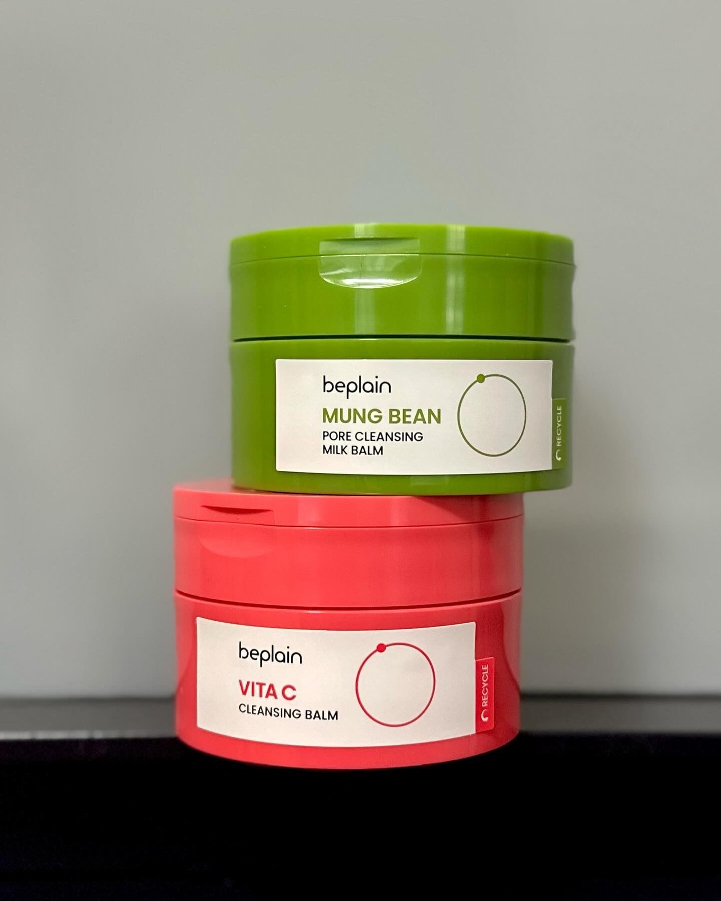 緑豆毛穴クレンジングミルクバーム/beplain/クレンジングバームを使ったクチコミ（1枚目）