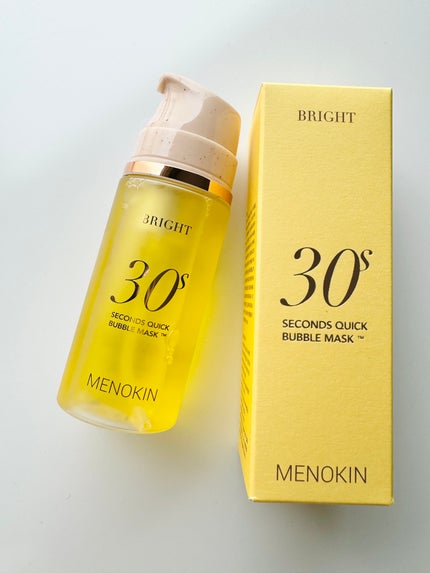 30秒クイックバブルマスク95ml リフト/MENOKIN/シートマスク・パックを使ったクチコミ(4枚目)