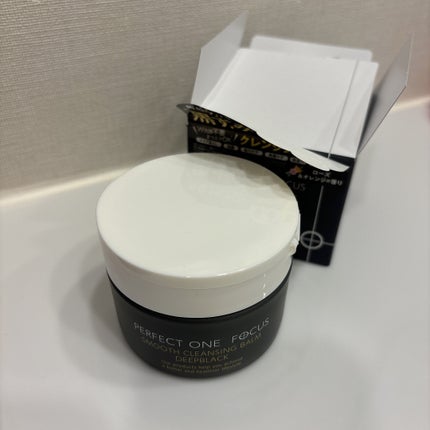 パーフェクトワンフォーカス スムースクレンジングバーム ディープブラック/PERFECT ONE FOCUS/クレンジングバームを使ったクチコミ(1枚目)
