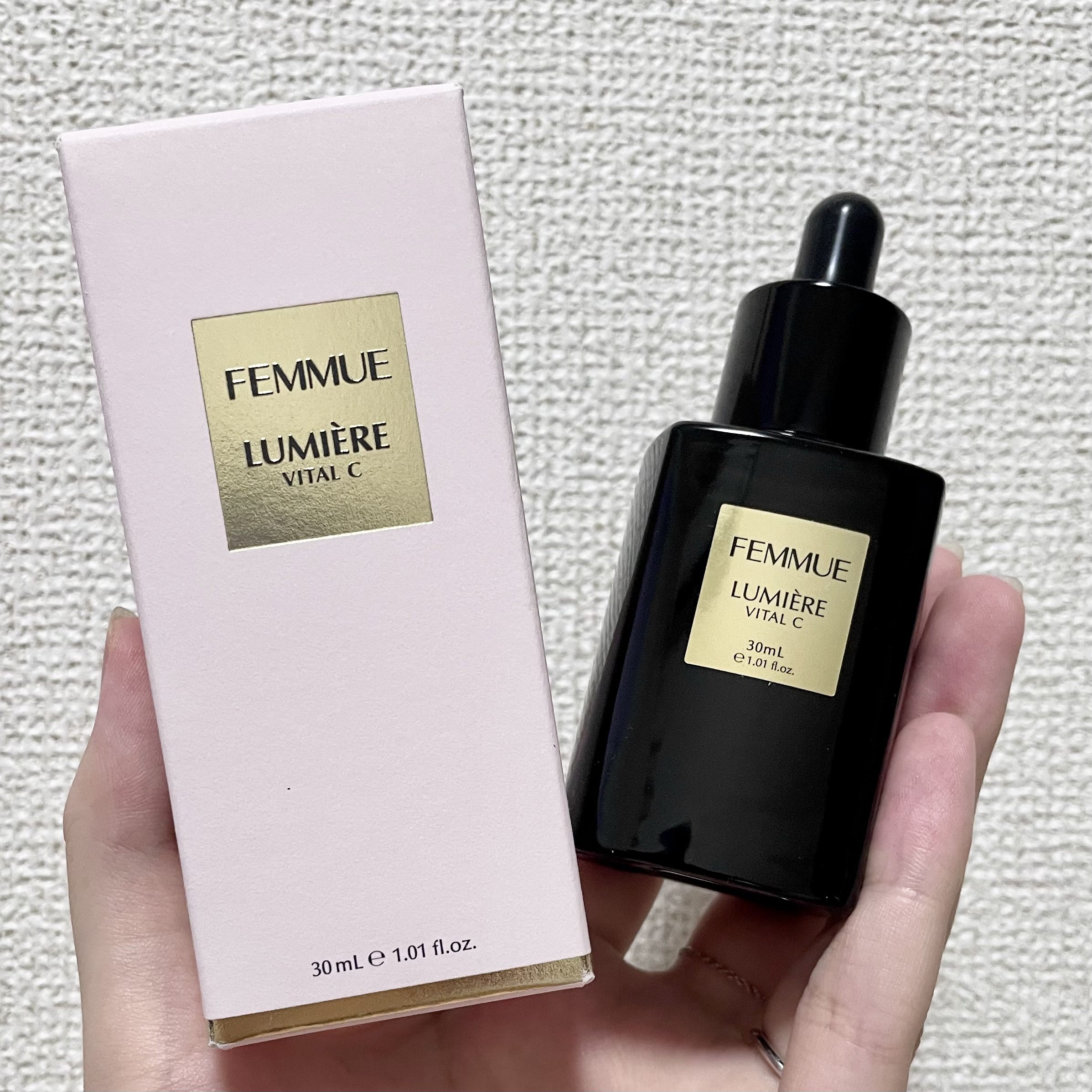 ルミエール ヴァイタルC/FEMMUE/ブースター・導入液を使ったクチコミ（1枚目）