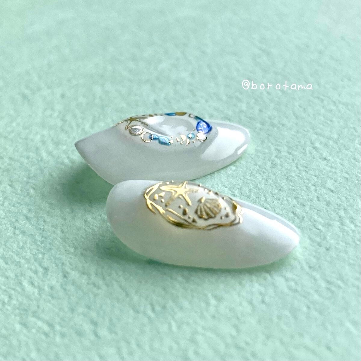 ネイルシール/セリア/ネイルシールを使ったクチコミ(8枚目)