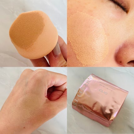 キル カバー ハイ グロウ クッション/CLIO/クッションファンデーションを使ったクチコミ(3枚目)