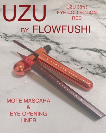 UZU BY FLOWFUSHI
38℃ EYE COLLECTION RED
---------------------------
モテマスカラ MICRO(RED)
1,980円(税込)

シェー