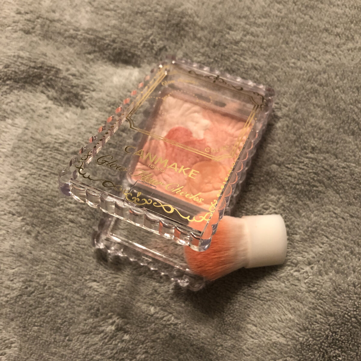 グロウフルールチークス/キャンメイク/パウダーチークを使ったクチコミ（1枚目）