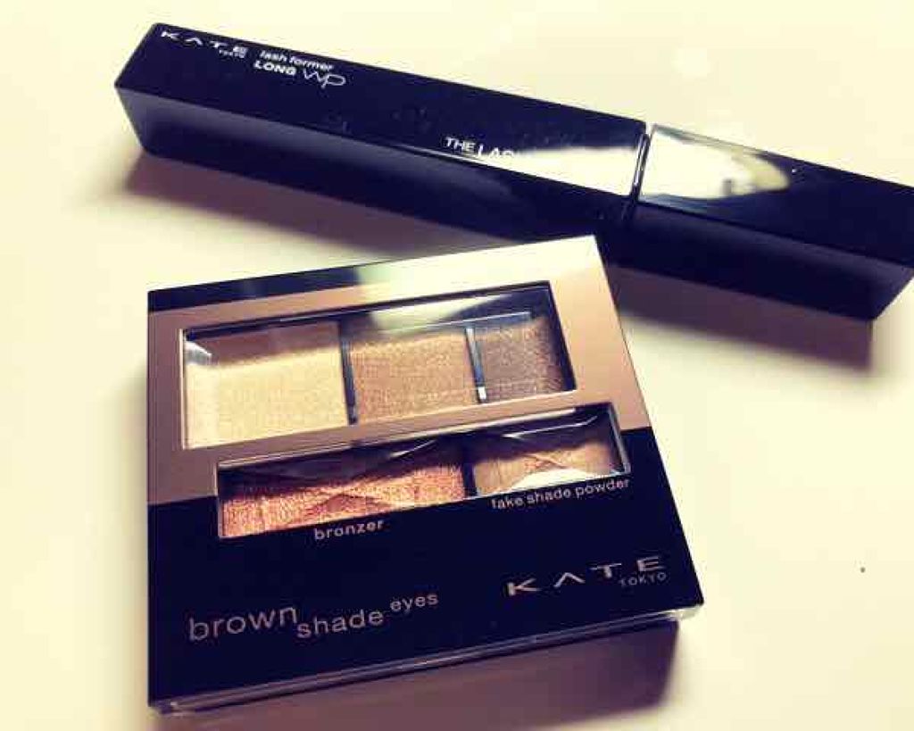 ブラウンシェードアイズN/KATE/アイシャドウパレットを使ったクチコミ（1枚目）
