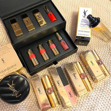 ルージュ ヴォリュプテ シャイン/YVES SAINT LAURENT BEAUTE/口紅を使ったクチコミ(8枚目)