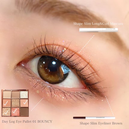 デイログアイパレット/STONEBRICK/アイシャドウパレットを使ったクチコミ(10枚目)