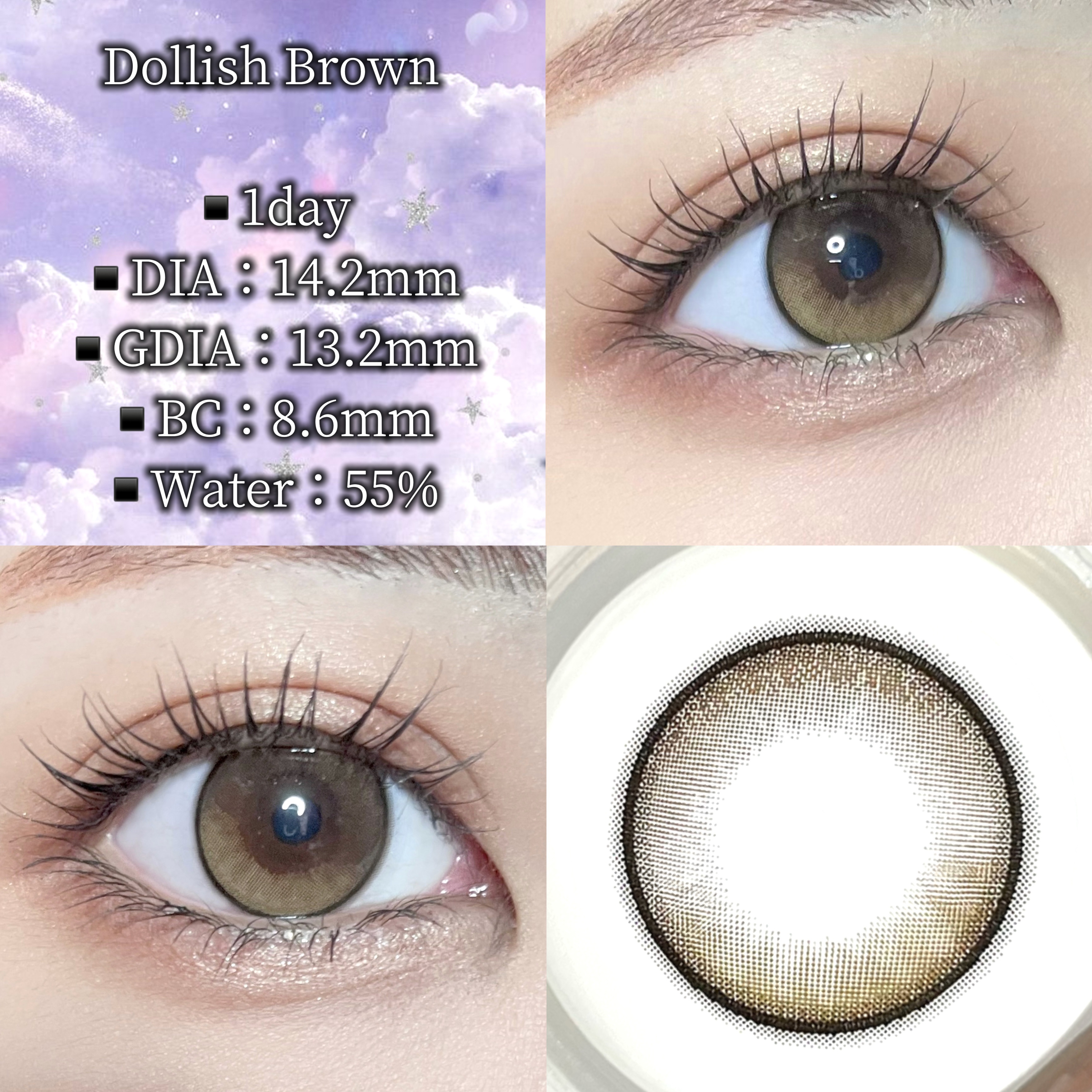 MOLAK 1day/MOLAK/ワンデー（１DAY）カラコンを使ったクチコミ（2枚目）