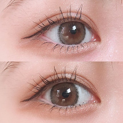 eye closet iDOL Series CANNA ROSE 1day ヌードベージュ/EYE CLOSET/ワンデー(1DAY)カラコンを使ったクチコミ(1枚目)