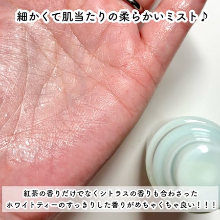 デイジードール メイクアップ フィックス ミスト(ホワイトティーの香り)/DAISY DOLL by MARY QUANT/フィックスミストを使ったクチコミ(4枚目)