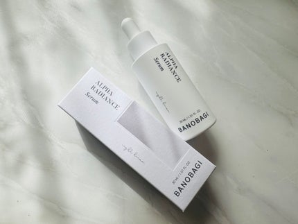 アルファラディアンスグローセラム/BANOBAGI/美容液を使ったクチコミ(1枚目)