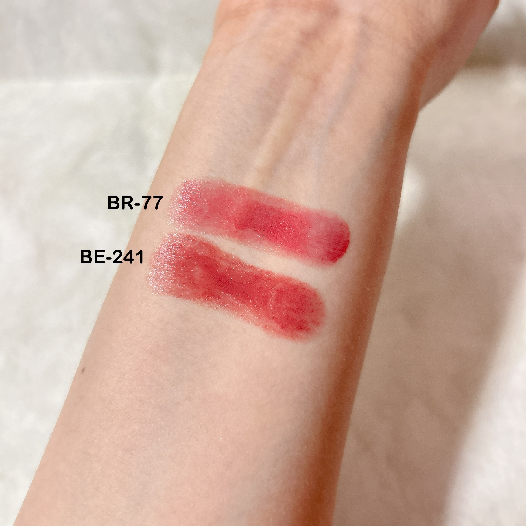 スキンシンクロルージュ BR-77/コフレドール/口紅を使ったクチコミ（3枚目）