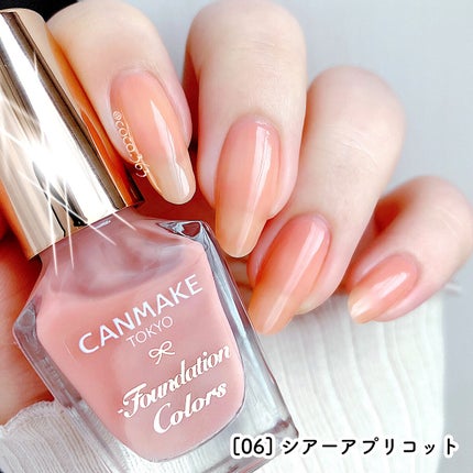 ファンデーションカラーズ/キャンメイク/マニキュアを使ったクチコミ(2枚目)