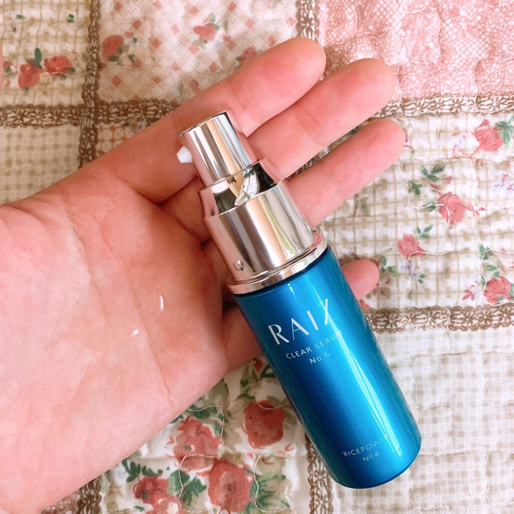 クリアセラムNo.6/RAIZ/美容液を使ったクチコミ（2枚目）