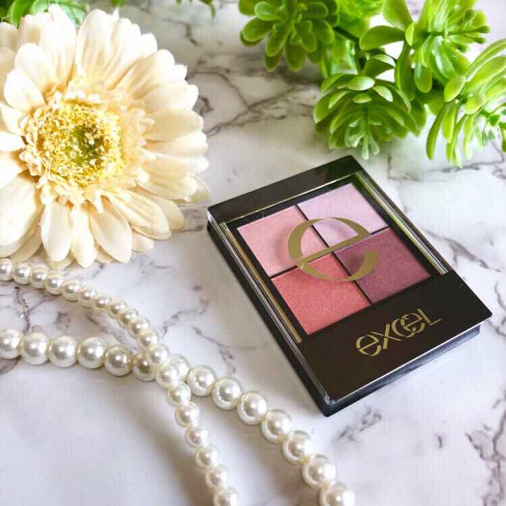 リアルクローズシャドウ/excel/アイシャドウパレットを使ったクチコミ（1枚目）