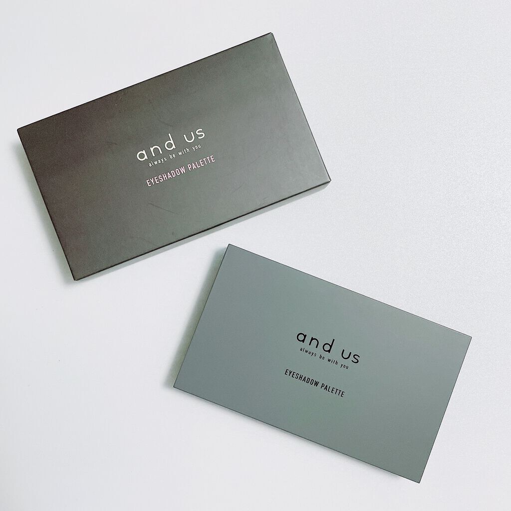 アイシャドウパレット/and U/アイシャドウパレットを使ったクチコミ(1枚目)