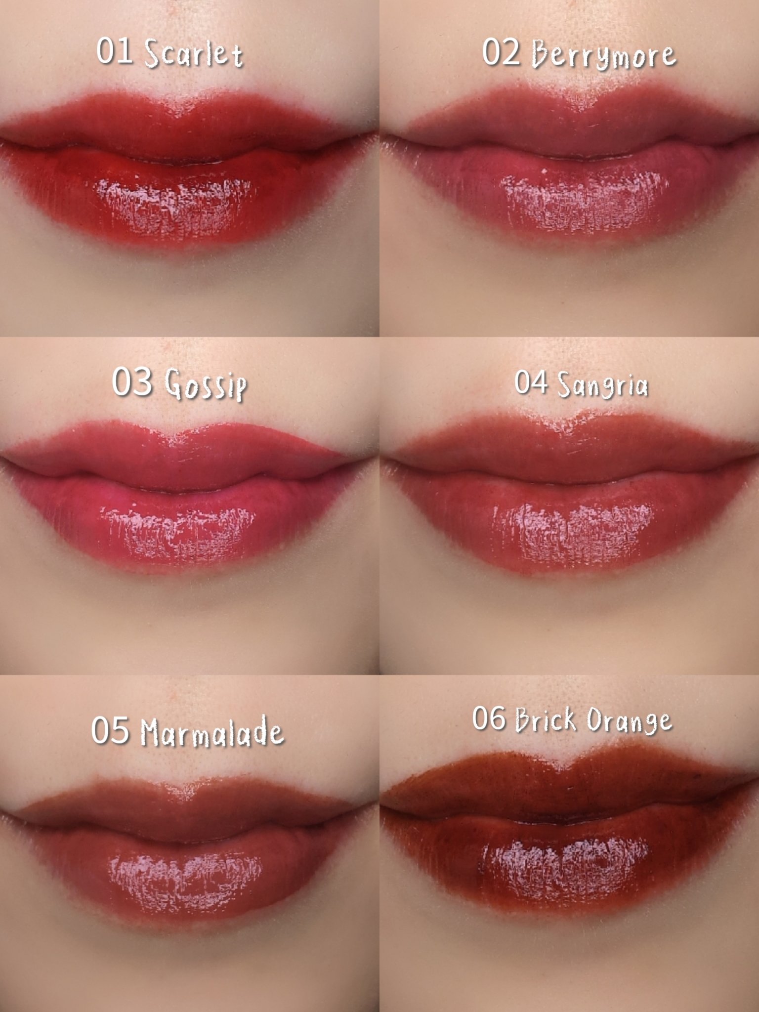 オールマイシングス リップスティッカーティント 【旧】06 ブリックオレンジ(BRICK ORANGE)/all my things/リップティントを使ったクチコミ（3枚目）