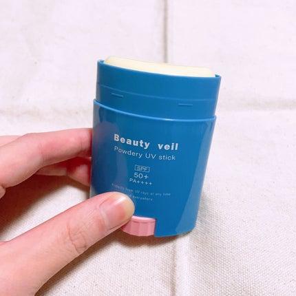 パウダリーUVスティック/Beauty veil/日焼け止めスティックを使ったクチコミ(2枚目)
