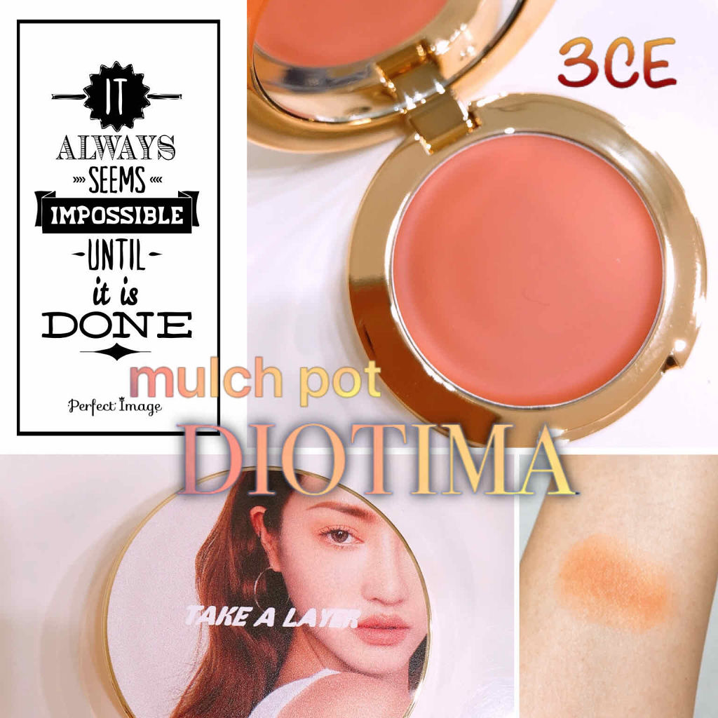 3CE TAKE A LAYER MULTI POT #DIOTIMA/3CE/ジェル・クリームチークを使ったクチコミ（1枚目）