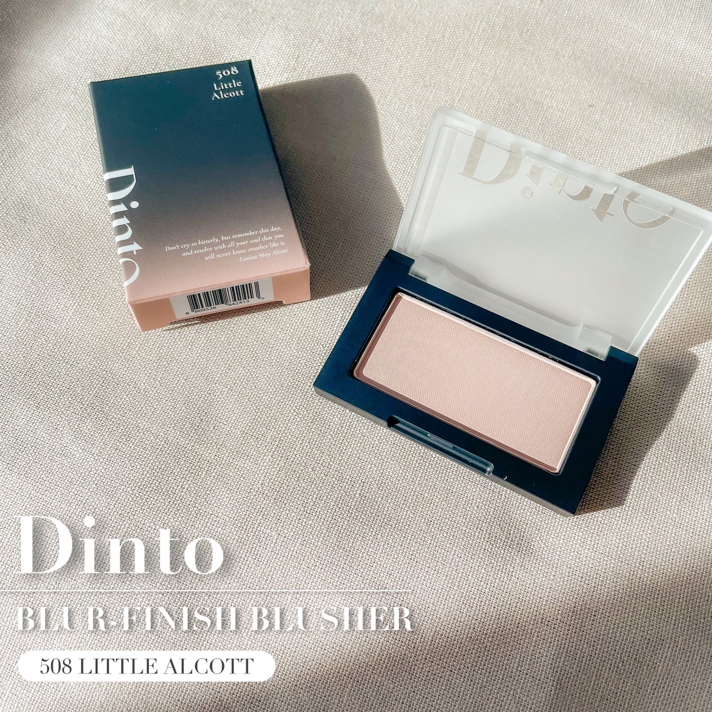 ブラーフィニシュブラッシャー/Dinto/パウダーチークを使ったクチコミ(1枚目)