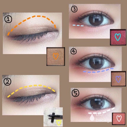 UR GLAM POWDER EYESHADOW/U R GLAM/単色アイシャドウを使ったクチコミ(3枚目)