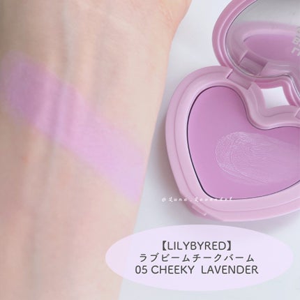 Luv Beam Cheek/lilybyred/パウダーチークを使ったクチコミ(3枚目)