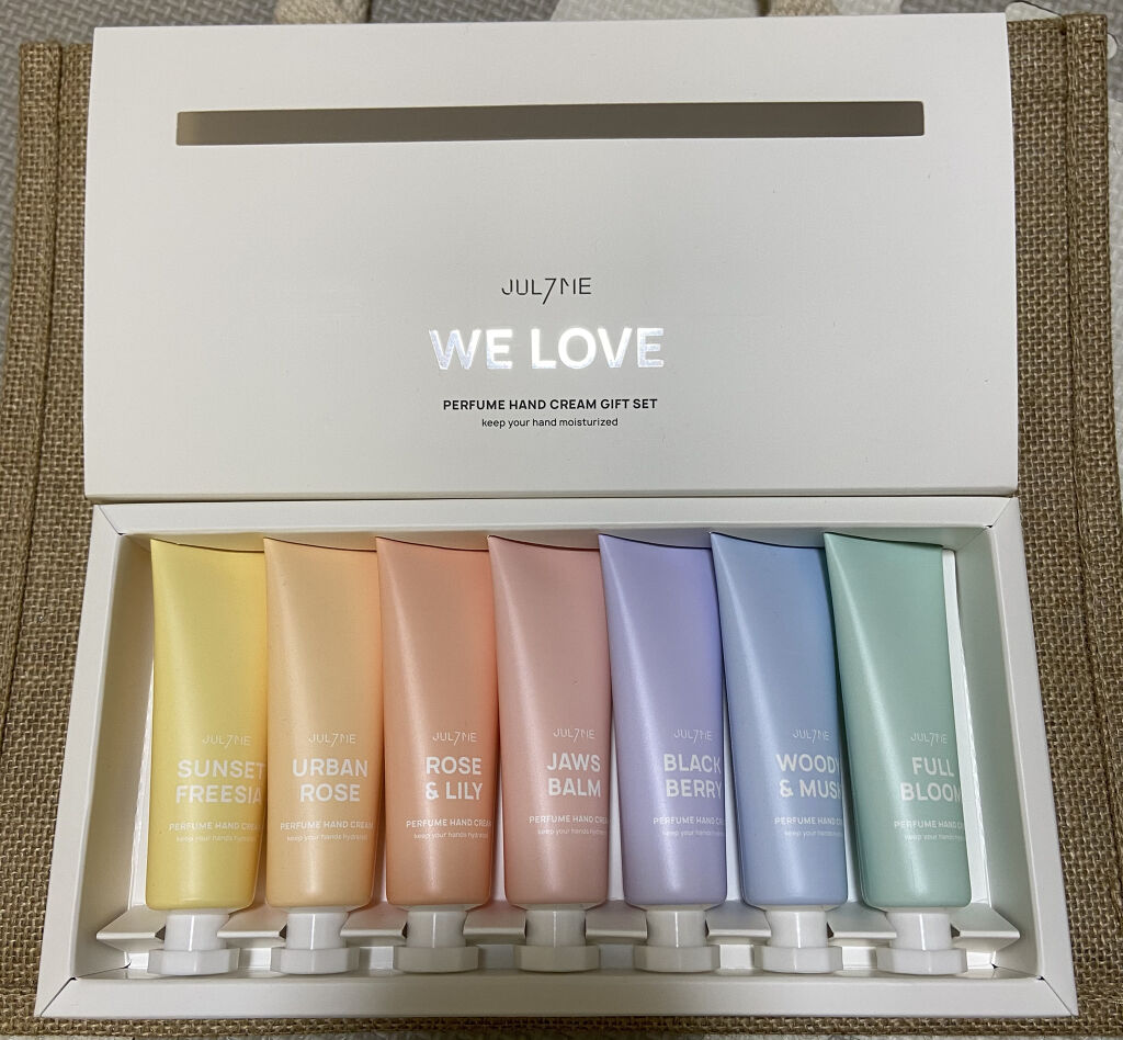 パフュームハンドクリーム/JUL7ME/ハンドクリームを使ったクチコミ（1枚目）