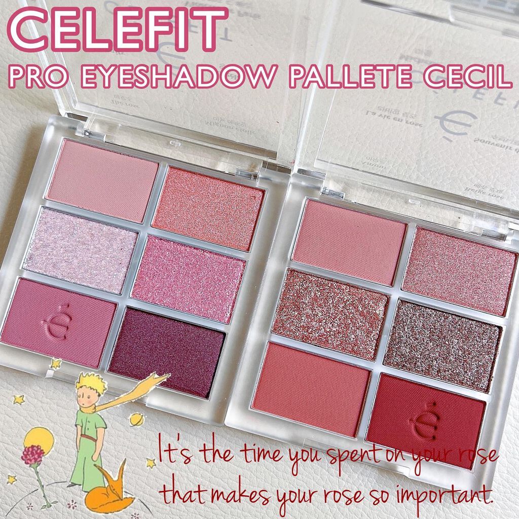 プロアイシャドウパレットセシル/CELEFIT/アイシャドウパレットを使ったクチコミ(1枚目)