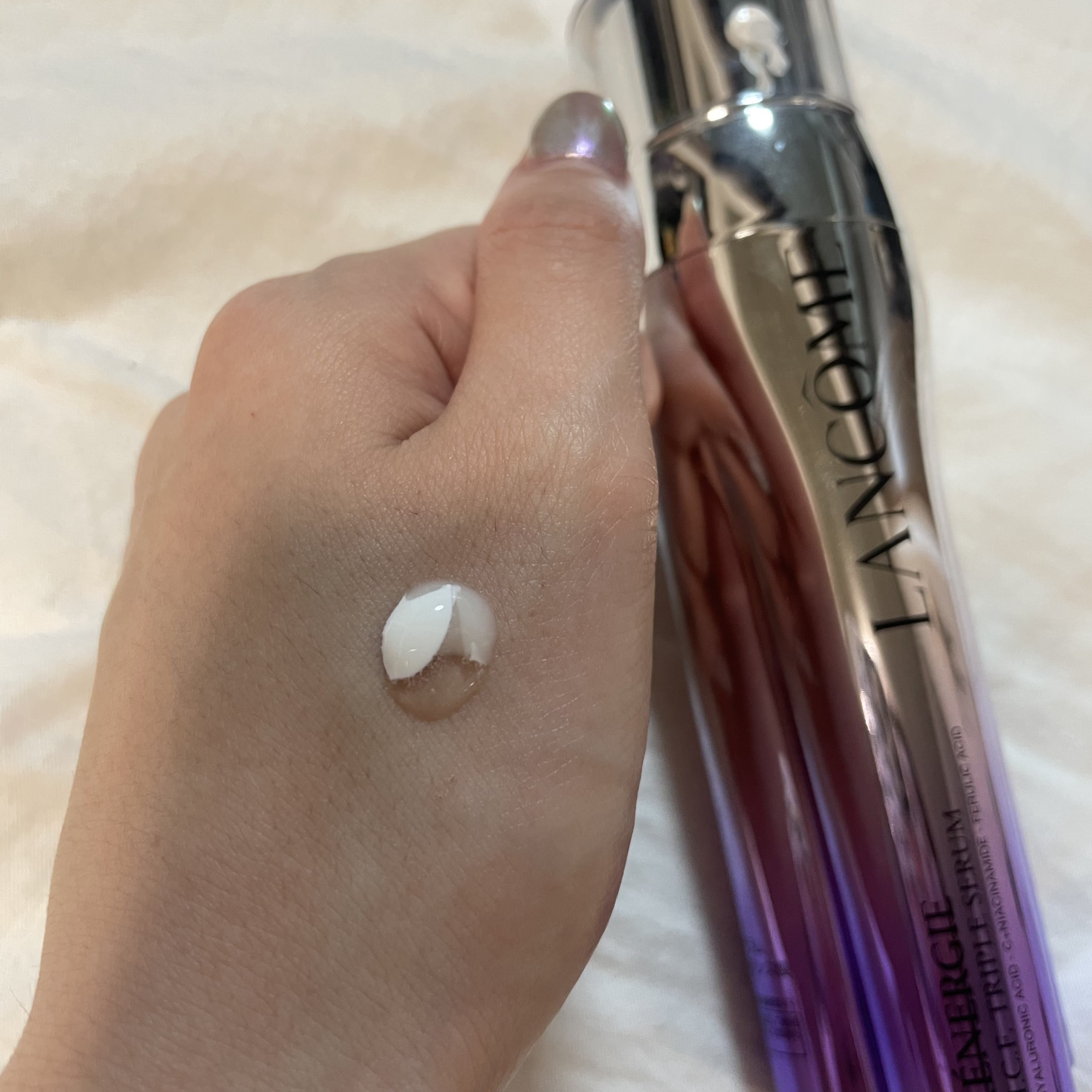 レネルジー HCF トリプルセラム/LANCOME/美容液を使ったクチコミ（2枚目）