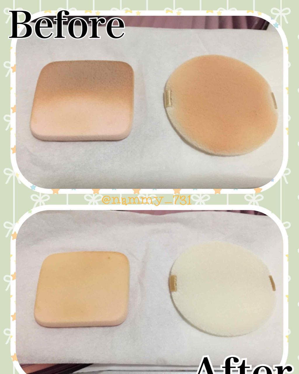 パフ・スポンジ専用洗剤/DAISO/その他化粧小物を使ったクチコミ(2枚目)