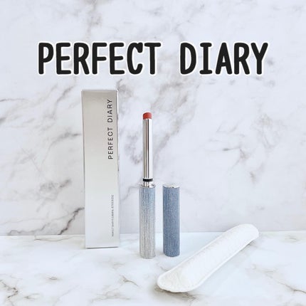 PERFECT DIARY (パーフェクトダイアリー)ブルーシャイニングハイヒールリップスティック 「願い星」限定/PERFECT DIARY/口紅を使ったクチコミ(1枚目)