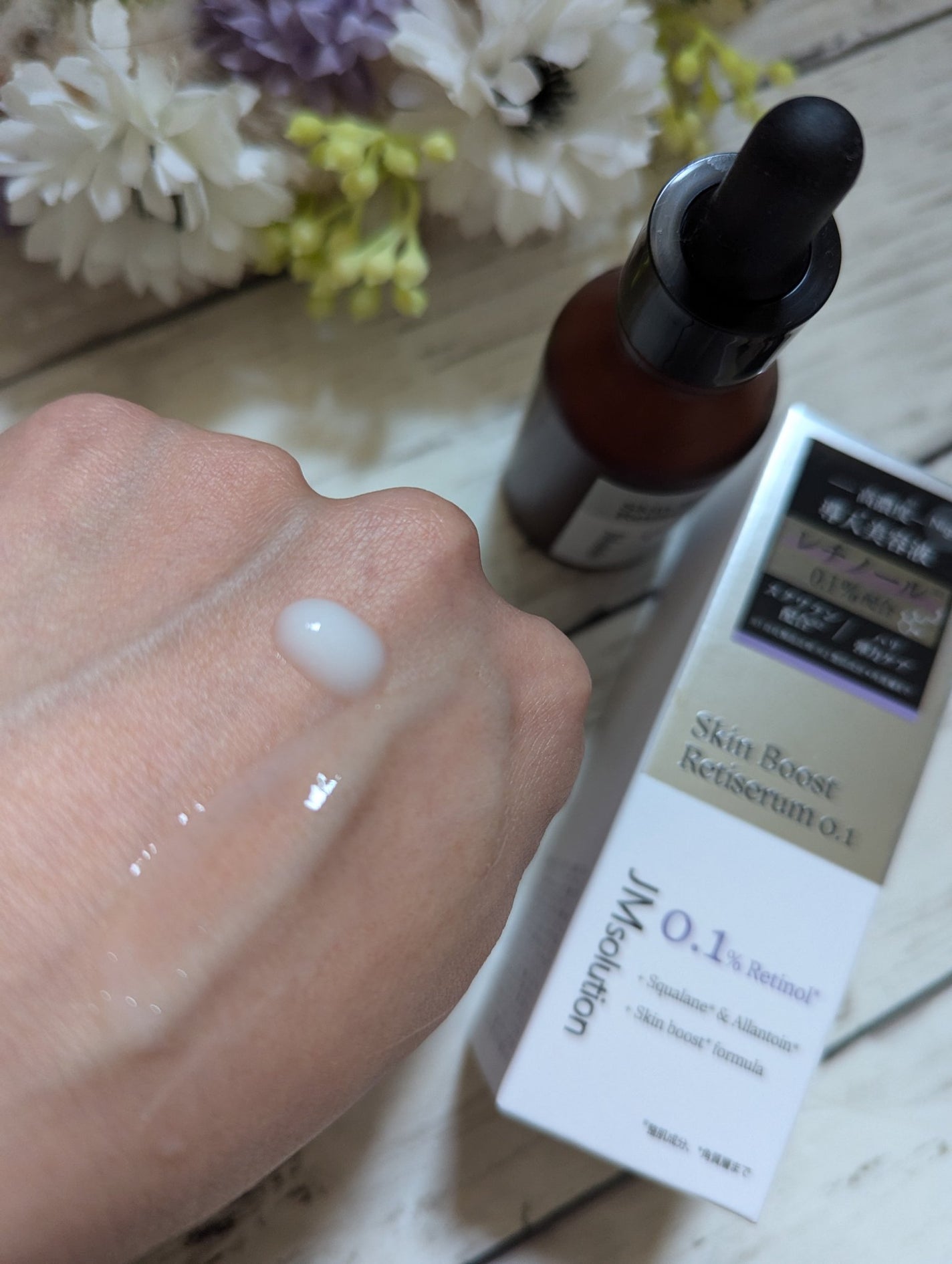 スキンブーストレチノール/JMsolution/美容液を使ったクチコミ(2枚目)