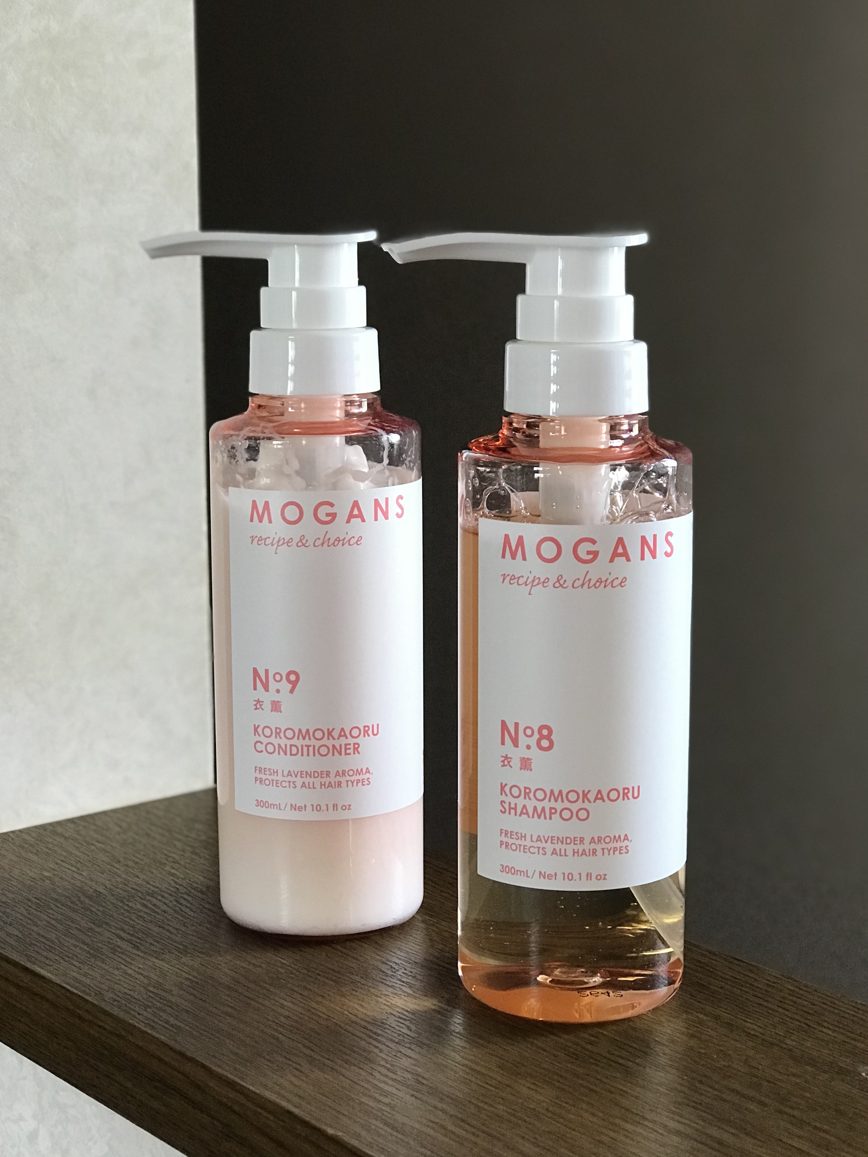 ノンシリコン アミノ酸 シャンプー/コンディショナー 衣薫（ころもかおる） シャンプー 300ml/MOGANS/市販シャンプーを使ったクチコミ（1枚目）