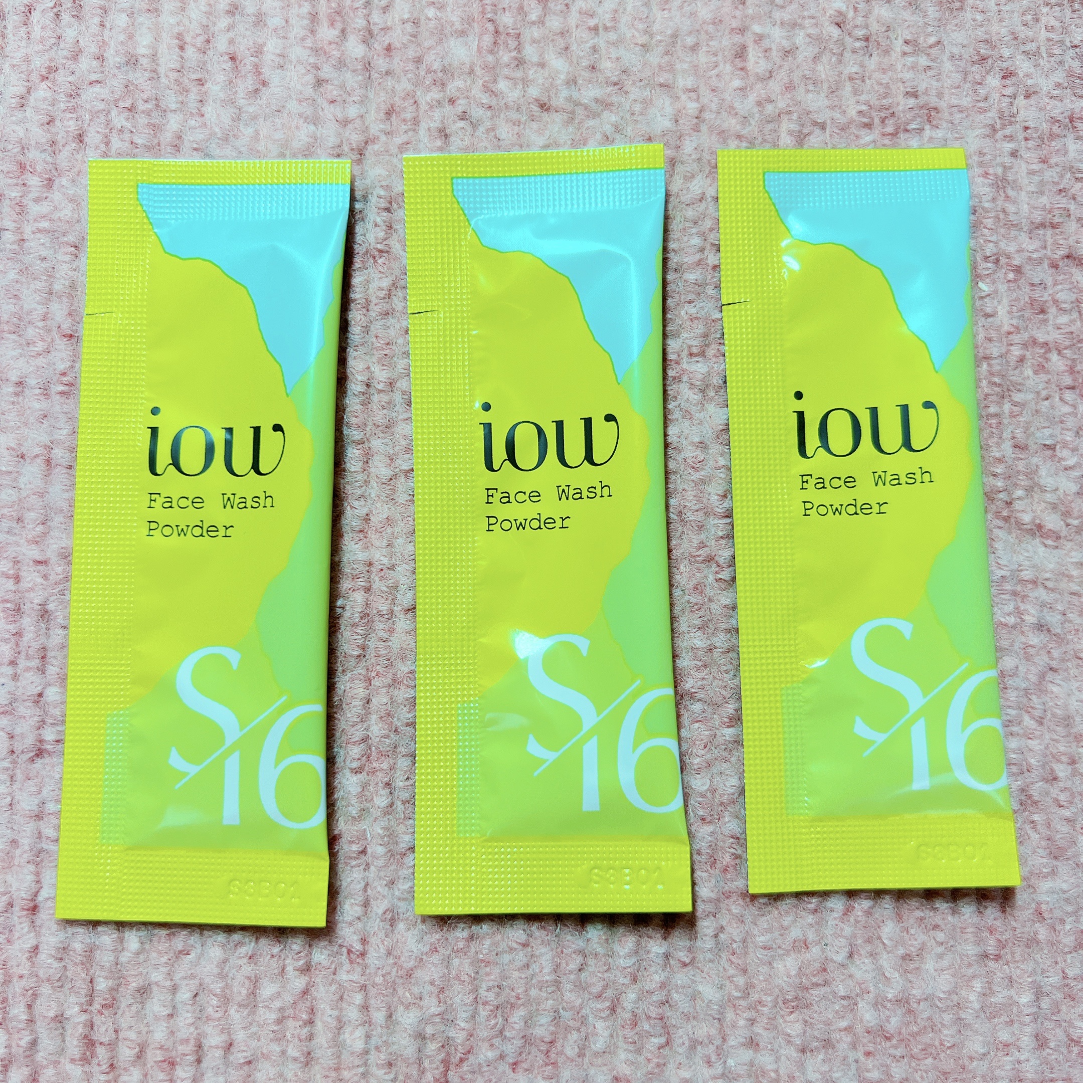 SF洗顔パウダー/iow/洗顔パウダーを使ったクチコミ（2枚目）