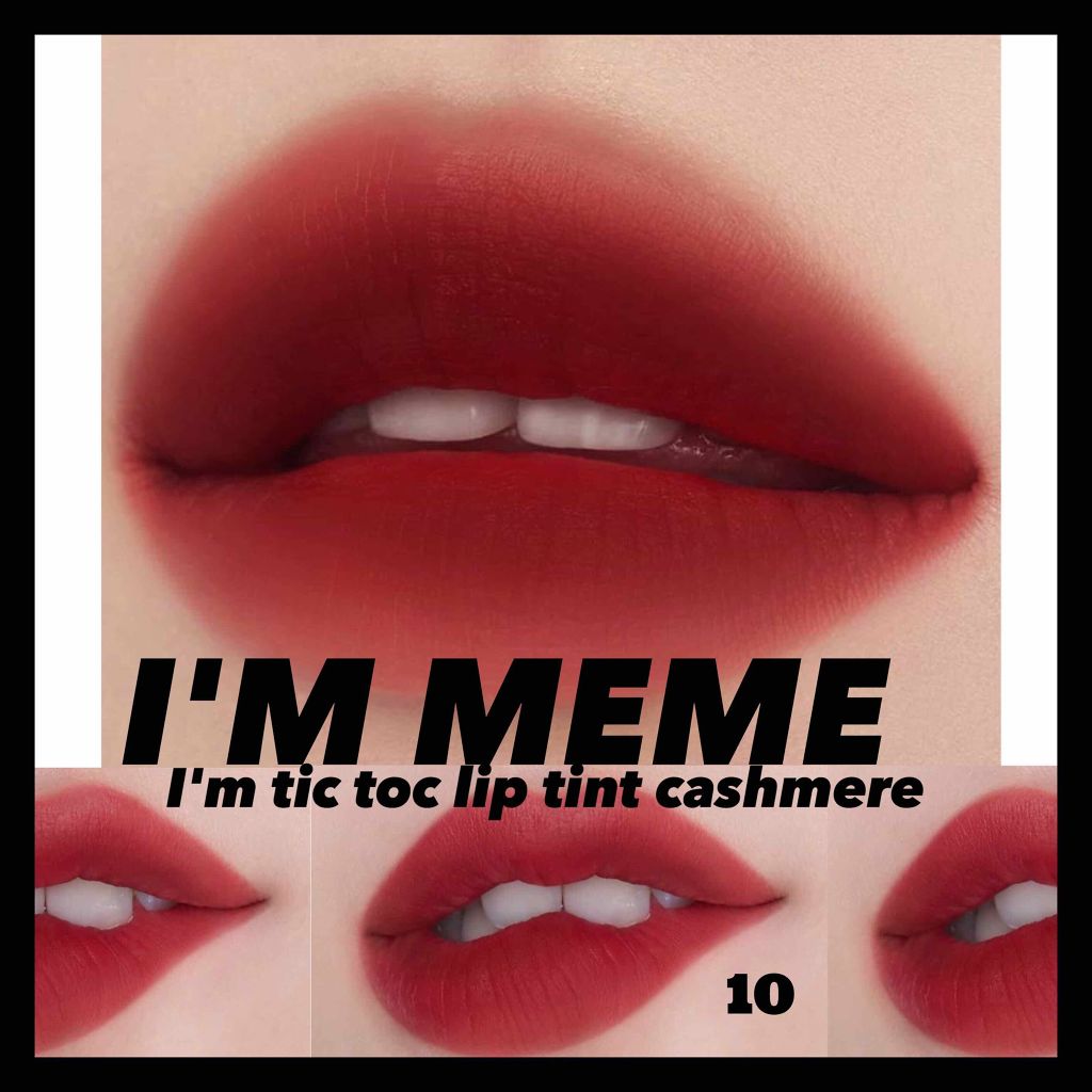 アイムティックトック ティントリップカシミア/i’m meme/リップティントを使ったクチコミ（2枚目）