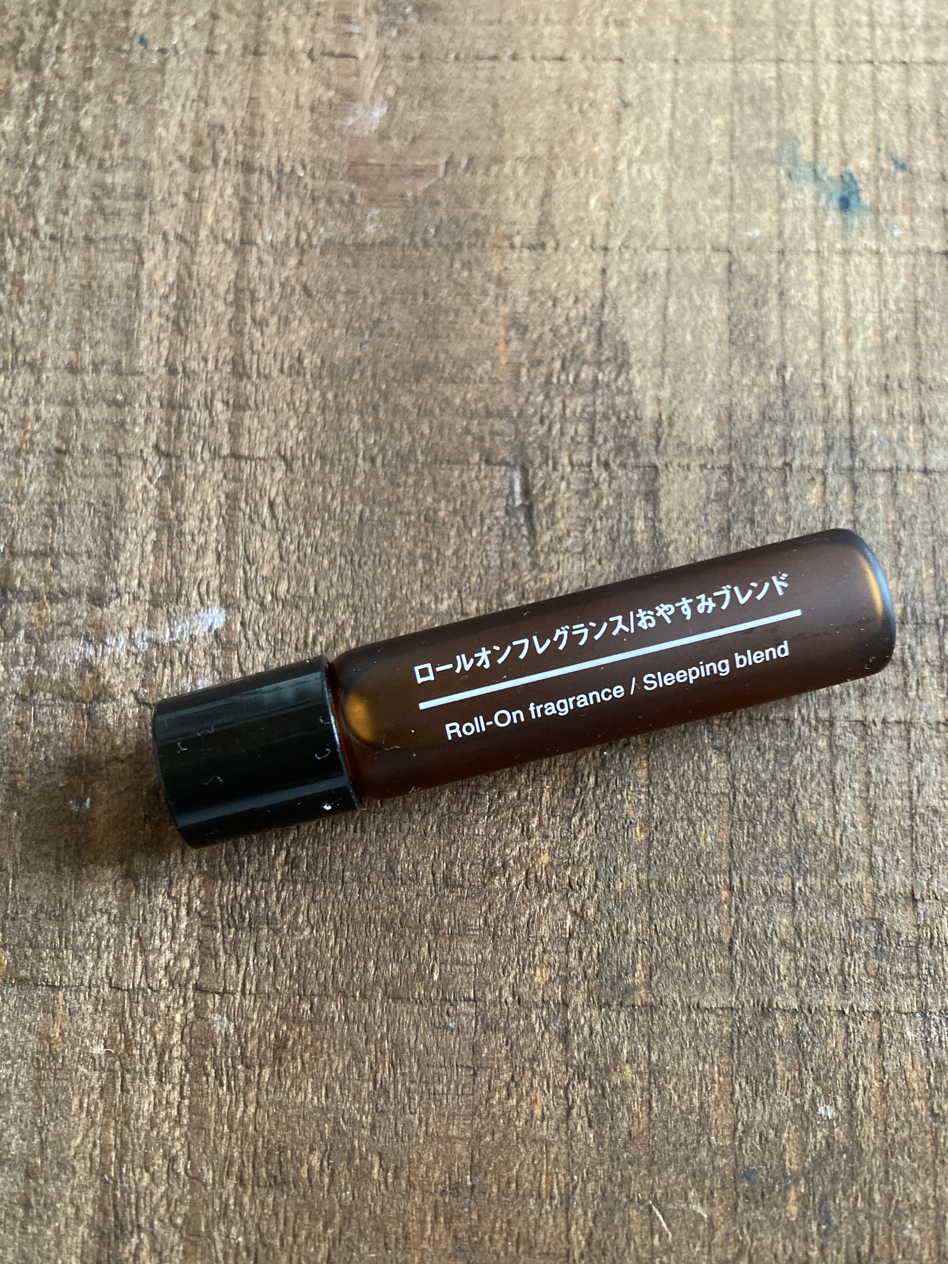 ロールオンフレグランス おやすみブレンド/無印良品/香水(その他)を使ったクチコミ（1枚目）