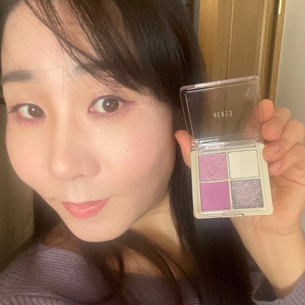 アイランドアドベンチャー4アイシャドウ/HEXZE(ヘックスゼ)/アイシャドウパレットを使ったクチコミ(4枚目)