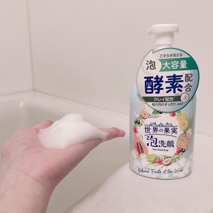 世界の果実 すっきり泡洗顔/世界の果実/泡洗顔を使ったクチコミ(2枚目)