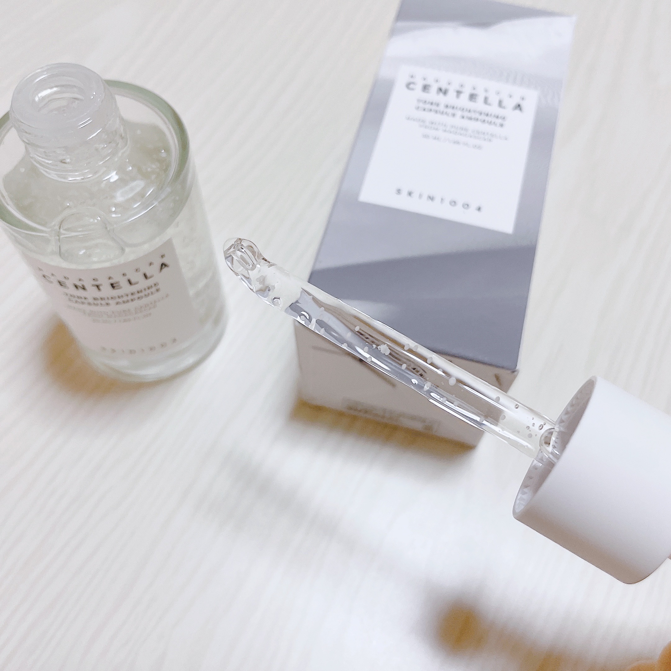 トーンブライトニング カプセルアンプル/SKIN1004/美容液を使ったクチコミ（2枚目）