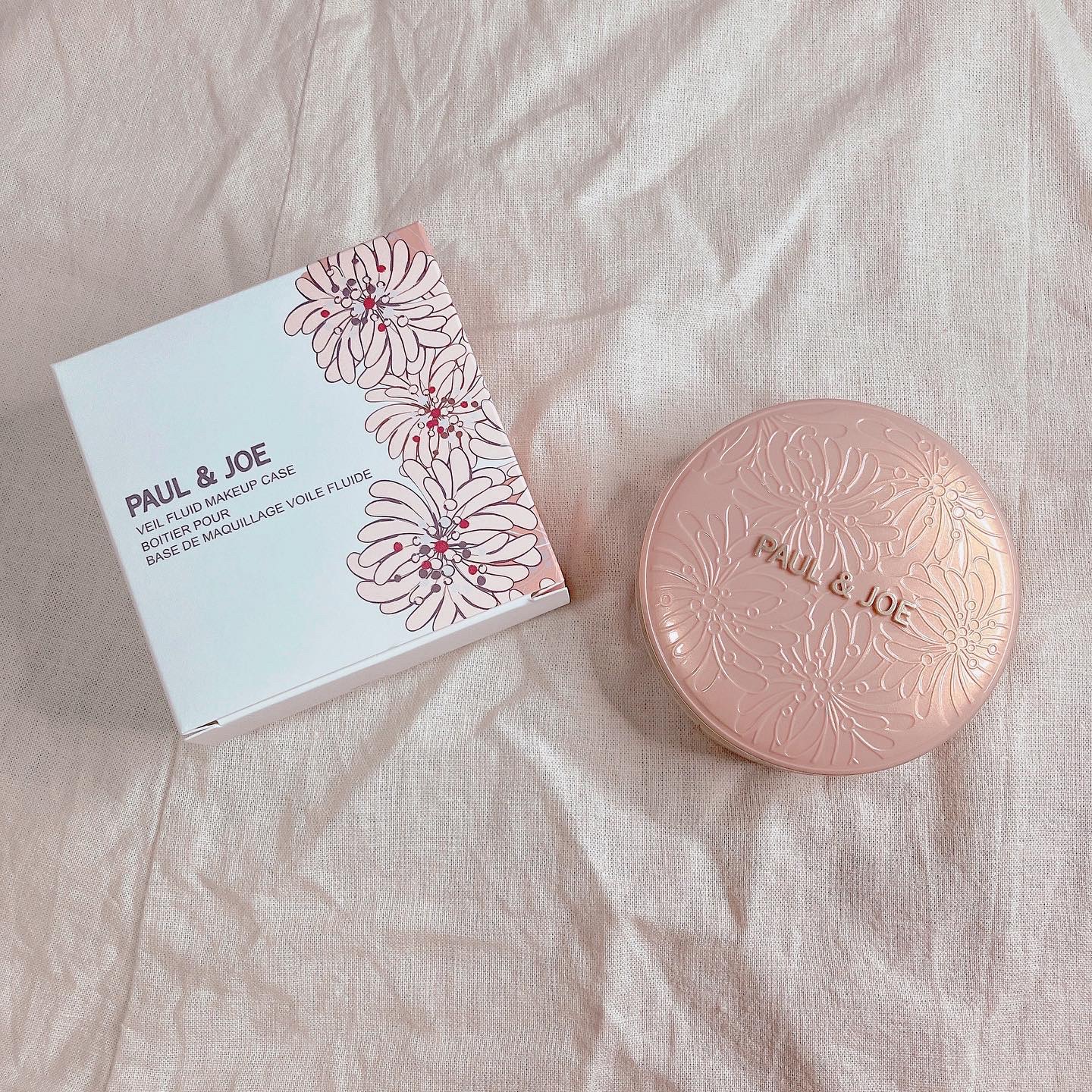 シースルー ヴェール コンパクト 02 肌にとけこみフレッシュに仕上げるナチュラルカラー/PAUL & JOE BEAUTE/ファンデーションを使ったクチコミ（2枚目）