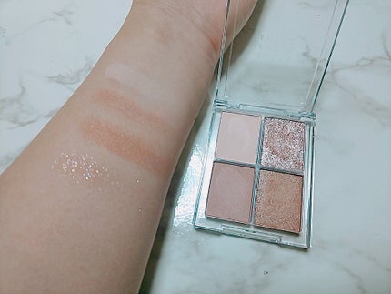 4色アイシャドウパレット/aZTK/アイシャドウパレットを使ったクチコミ(2枚目)