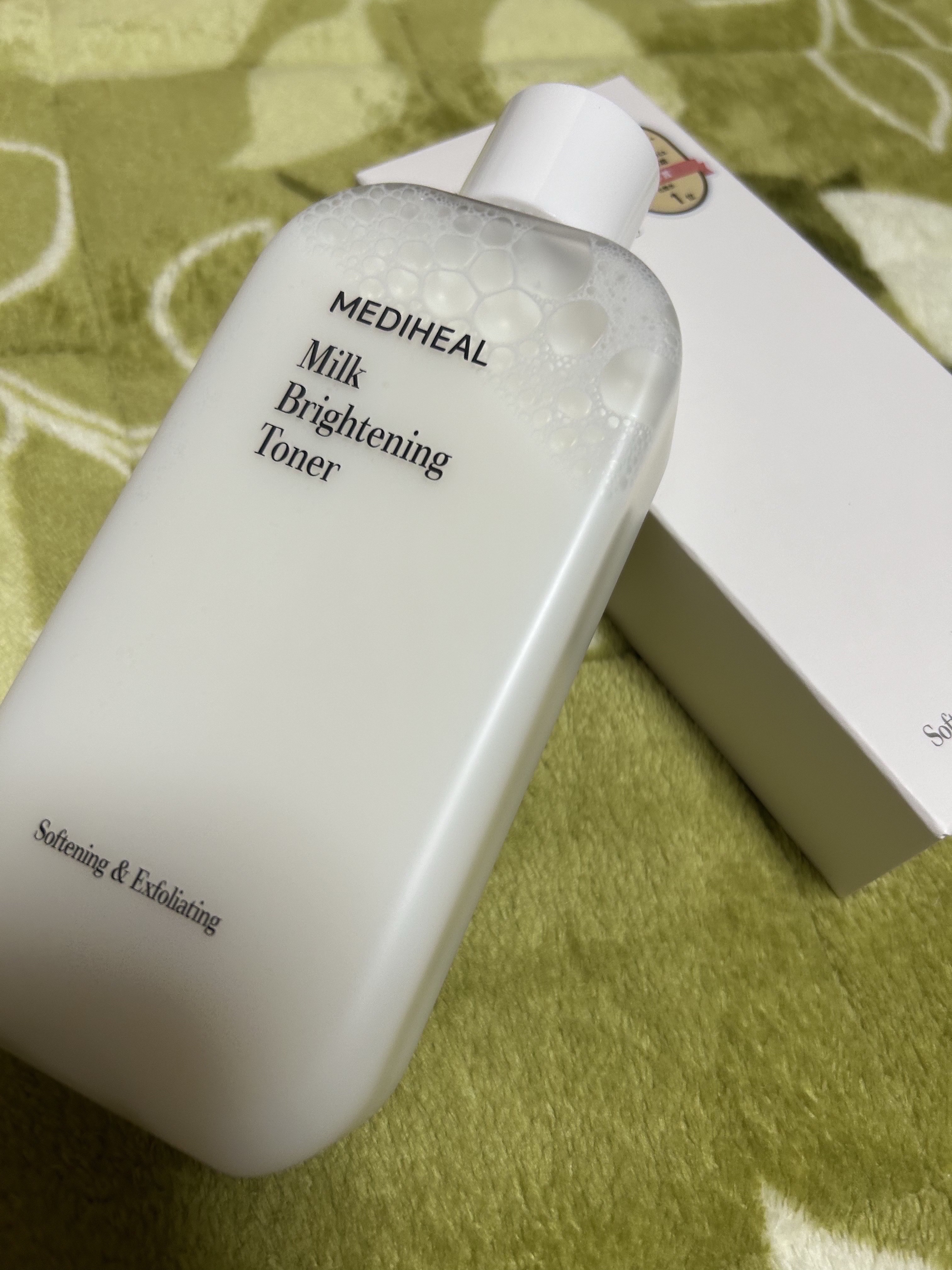 ミルクブライトニングトナー/MEDIHEAL/化粧水を使ったクチコミ（3枚目）