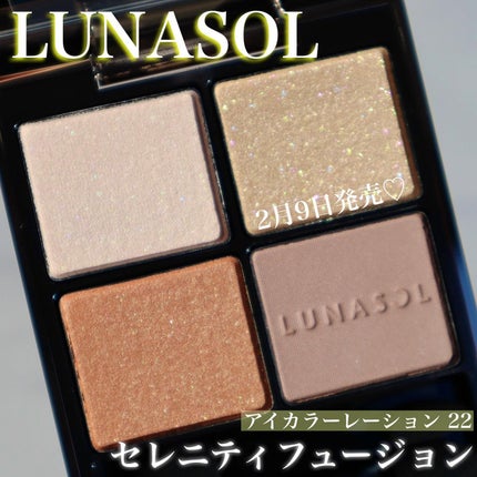 アイカラーレーション/LUNASOL/アイシャドウパレットを使ったクチコミ(1枚目)