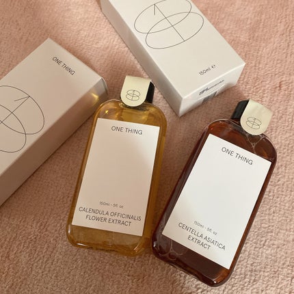 カレンデュラ化粧水/ONE THING/化粧水を使ったクチコミ(1枚目)