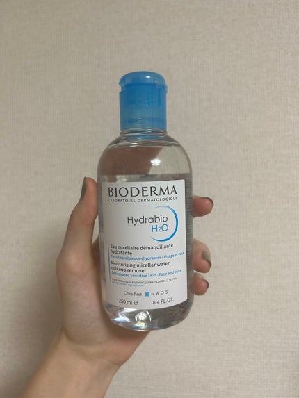 イドラビオ エイチツーオー/ビオデルマ/クレンジングウォーターを使ったクチコミ(1枚目)