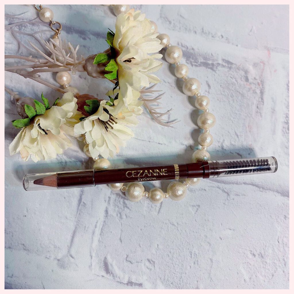 ブラシ付 アイブロウ/CEZANNE/アイブロウペンシルを使ったクチコミ(1枚目)