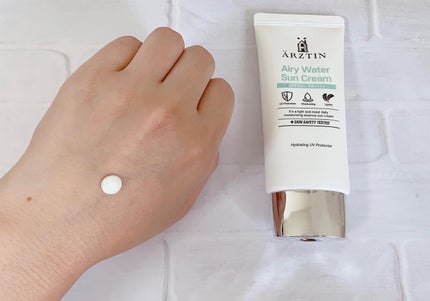 エアリーウォーターサンクリーム/エルツティン/日焼け止めクリームを使ったクチコミ(5枚目)