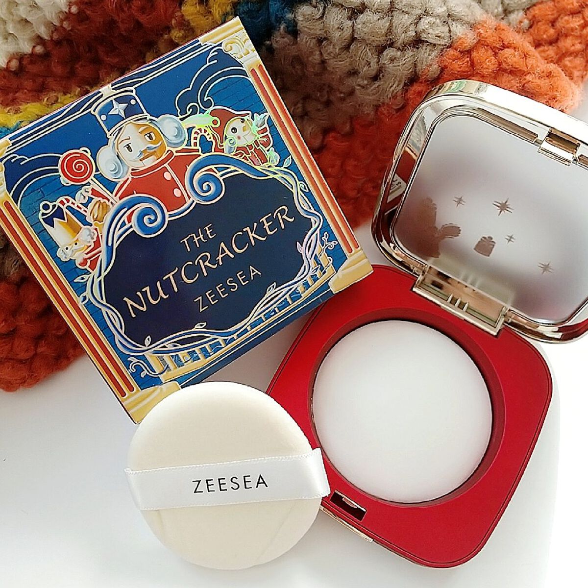 ZEESEA くるみ割り人形「ゼロ」粉感シルキーコンパクトパウダー/ZEESEA/プレストパウダーを使ったクチコミ（1枚目）