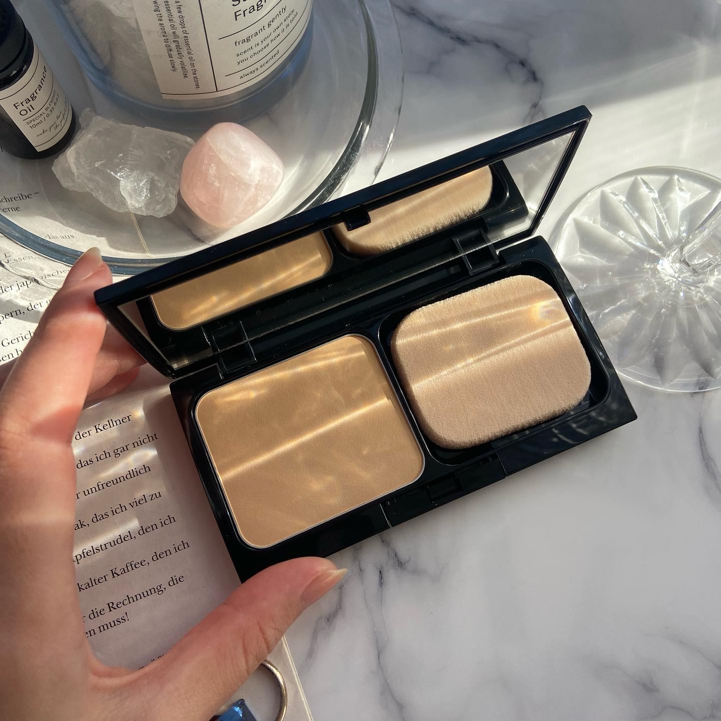 ステージパウダー/アンジエンド/パウダーファンデーションを使ったクチコミ（2枚目）