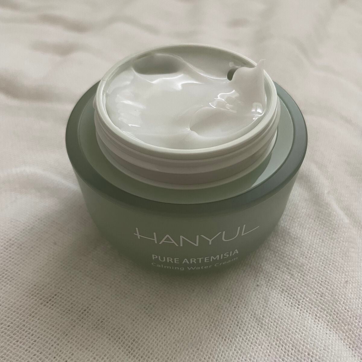 ピュアアルテミシア カーミングウォータークリーム/HANYUL(ハンユル)/フェイスクリームを使ったクチコミ(3枚目)